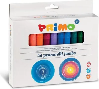 Immagine prodotto di Primo 604JUMBO24 marcatore Multicolore 24 pz