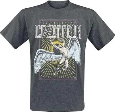 Obrázek produktu pro Led Zeppelin - Tričko "Icarus" pro muže/dámy Uni RO1010 (M) (tmavě šedá)