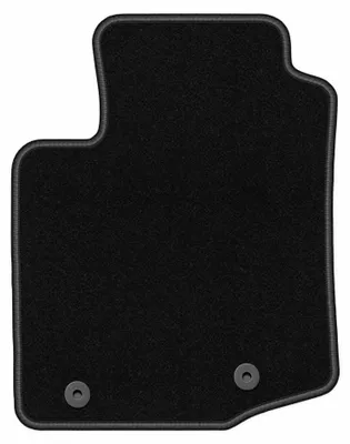 Immagine prodotto di Tappetino guidatore in moquette per Peugeot 108 2014- (hatchback) – 1 pezzo, nero, su misura – Wielganizator BASIC