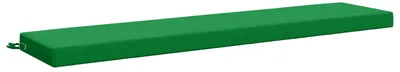Image de Coussin de banc SOEST, 100 % polyester, vert, 170 x 40 x 8 cm