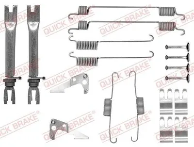 Produktbild von QUICK BRAKE Zubehörsatz Bremsbacken Zubehörsatz Bremsbacken 105-0030S-02 Hinten für FORD FOCUS III Turnier
