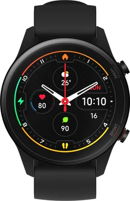 Produktbild von Xiaomi Mi Watch Sportuhr dotykový displej Bluetooth 454 x 454 pixelov Schwarz