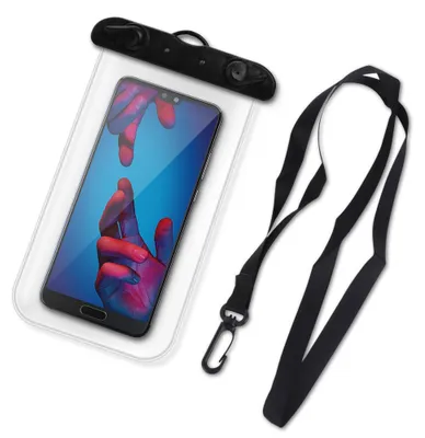 Produktbild von Handy Hülle Huawei Serie Wasserdichte Schutzhülle Handytasche Wasserfest CaseFarben:Transparent;Smartphone:Huawei Y7 (2018)