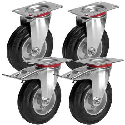 Immagine prodotto di Trasportatore per mobili, set di 4 ruote, portata 400 kg