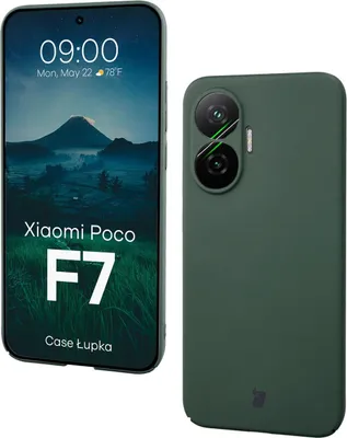 Produktbild von Handyhülle für Xiaomi POCO F7, Bizon Case Lupka, Grün