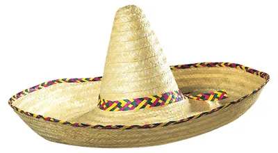 Produktbild von Maxi Sombrero 65 cm mit Dekorationen