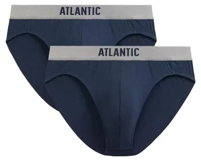 Produktbild von Herren Slips Atlantic sportlich dunkelblau 47% Modal S