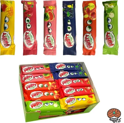 Produktbild von FRITT Vegan Frucht Kaubonbon-Streifen, 6-fach sortiert 40x 70g