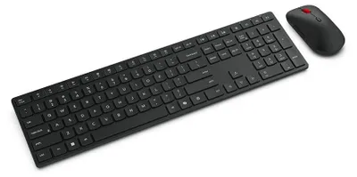 Produktbild von Lenovo 4X31S04848, Volle Größe (100%), Kabellos, RF Wireless + Bluetooth, Schwarz, Maus enthalten