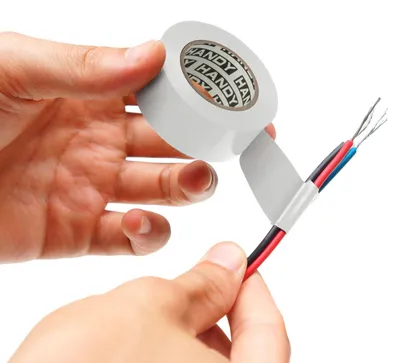 Produktbild von 5× Isolierband Weiß 10 m × 15 mm – Set mit 5 Rollen – PVC-Elektroisolierband zur Kabelisolierung und zum Schutz – Bis >600 V – Für Installation und Reparatur [11089WH]