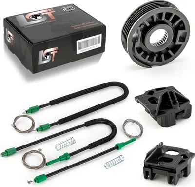 Produktbild von Fensterheber Reparatursatz Vorne Links / Rechts Für Vw Golf 4 Iv