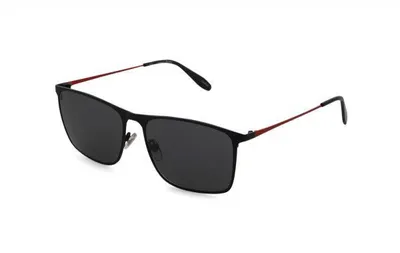 Produktbild von Herren Sonnenbrille HS243 Rechteckig Vollrand Schwarz Metall 58mm Glasbreite