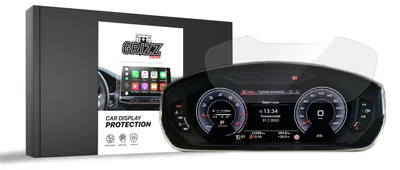 Produktbild von Keramische Autodisplayfolie für Audi Q3 Virtual Cockpit 10,25" (2020-2025), Grizz Protector