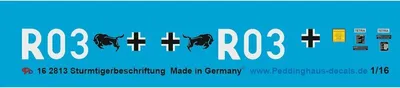 Produktbild von Torro Sturmtigerbeschriftung
