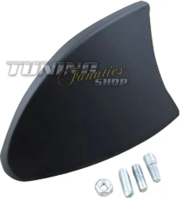 Immagine prodotto di PREMIUM Squalo antenna radio auto asta tetto NERO per molti veicoli