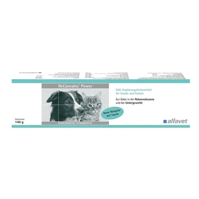 Produktbild von Alfavet ReConvales Power 140 g | Untergewicht bei Hunden & Katzen