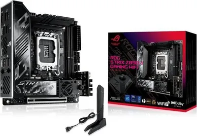 Obrázok produktu pre Základná doska ASUS ROG STRIX Z890-I GAMING WIFI, Intel Z890 LGA 1851, mini ITX, DDR5, Wi-Fi 7