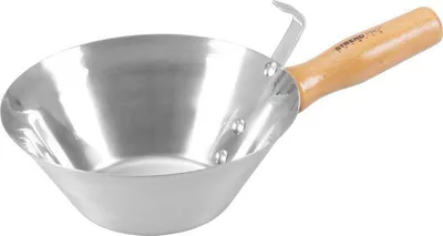 Obrázek produktu pro Stěrka Strend Pro, nerezová ocel, dřevěná rukojeť, 180 mm