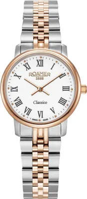 Immagine prodotto di Orologio da donna ROAMER 971857 49 25 50 in oro rosa, modello classico per coppie