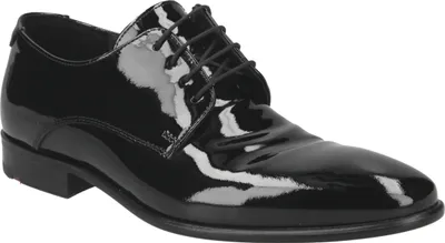 Produktbild von Lloyd Schnürschuhe JEREZ, Lack/Brush, Schwarz, Herren