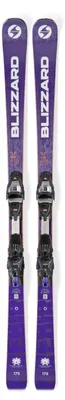 Productafbeelding van BLIZZARD Firebird HRC + COMP 13 Demo skiset en binding, paars, 160 cm