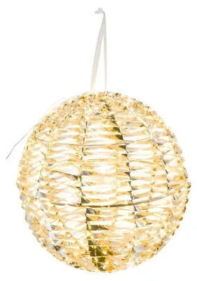 Produktbild von Beleuchtete Kugel Gold 720 LED Gehlmann