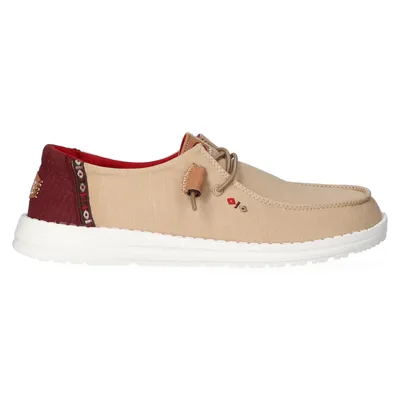 Produktbild von HEYDUDE Wendy Chambray Boho Damen Halbschuhe Brown Größe 41