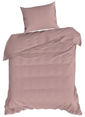 Immagine prodotto di EUROFIRANY | Set copripiumino - Federe - Biancheria da letto - 140 x 200 cm - Biancheria da letto - rosa - 100% cotone