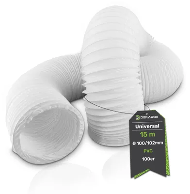Obrázok produktu pre Flexibilná PVC odvodňovacia hadica, 15 metrov