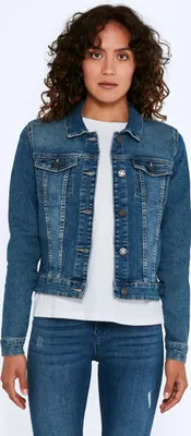 Produktbild von Noisy May Jeansjacke Damen NMDebra Denim Jacket blau S