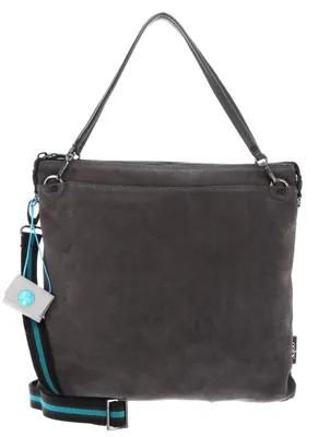 Produktbild von Gabs Leder Schultertasche Umhängetasche G16 Shoulder Bag Lava dunkelgrau