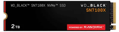 Produktbild von WD_BLACK SN7100X SSD NVMe M.2 2280 2 TB PCIe Gen4 x4 – Bis zu 7.250 MB/s – Kompatibel mit ROG, Xbox Ally und PC