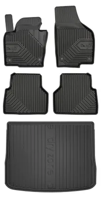 Obrázek produktu pro Autokoberce 3D TPE + vana kufru DryZone pro: Volkswagen Tiguan I 2007-2016 SUV 5 ks