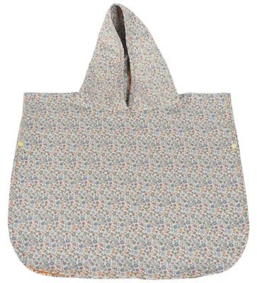 Image de Pour enfants, poncho d'été - 45 x 50 cm - Blanc | par Walking Mum