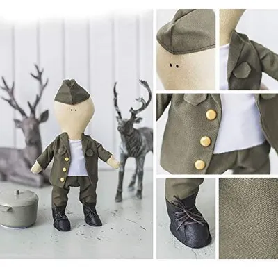 Produktbild von Nähset Bastelset zum Selbermachen Puppen (Piter 30cm)