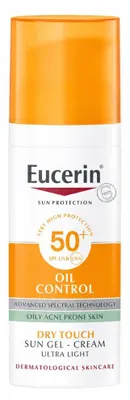 Obrázek produktu pro Eucerin Sun Protection gelový krém SPF50+ Oil Control Sun Gel-Créme 50 ml