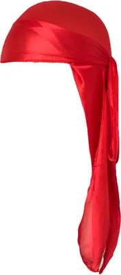 Produktbild von Go Go Gadget - Durag - Do-rag - Seide - Satin - Schlafmütze - Haarschmuck - Haarschutz - 102*22cm - 1 Stück - Rot