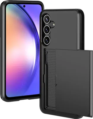 Immagine prodotto di imoshion Cover posteriore con scomparto per carte Samsung Galaxy A55 - Nero