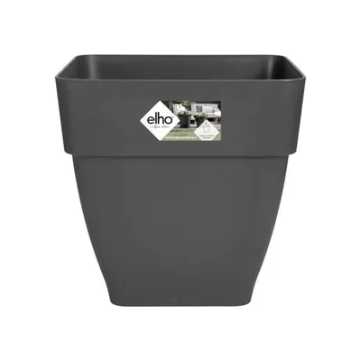 Produktbild von Pflanztopf Elho Vibia Campana Kunststoff 36 x 36,4 x 35,6 cm anthrazit