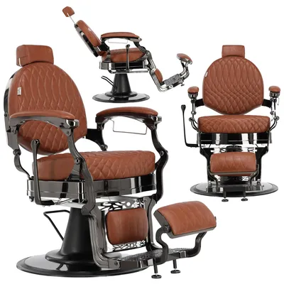 Obrázek produktu pro Barberské křeslo Bomby hydraulické kadeřnické a holičské křeslo do barber shopu Barberking