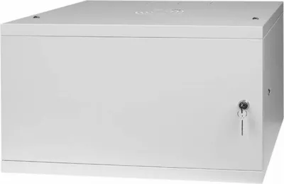 Produktbild von Serverschrank 19" 6U, 450mm, Volltür, grau