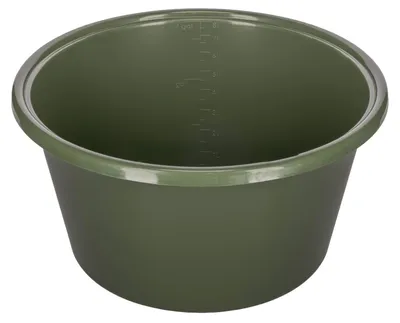 Produktbild von Kerbl Futterschale grün (Inhalt 8 L, Futterschüssel ohne Deckel, aus Kunststoff)