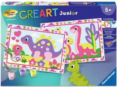 Image de CreArt Junior - Dinosaures colorés