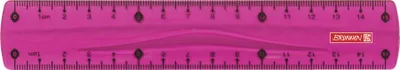 Produktbild von BRUNNEN Lineal 15cm pink 104971526