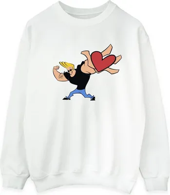 Produktbild von Johnny Bravo - Sweatshirt für Herren BI29883 (M) (Weiß)