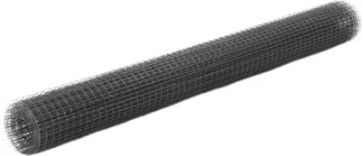 Image de Grillage acier avec revêtement en PVC 10x1,5 m gris