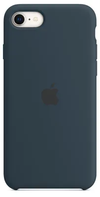 Image de Apple Silicone Backcover pour Apple iPhone SE (2022 / 2020) / 8 / 7 - Abyss Blue