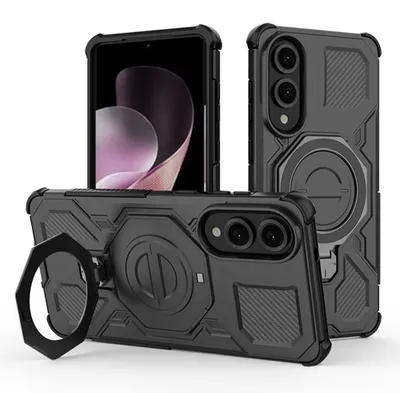 Produktbild von Techsuit - Carbon Shield PRO Schutzhülle für Samsung Galaxy S25 Edge - schwarz