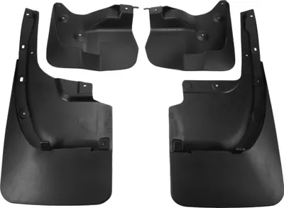 Image de Bavettes de boue pour Toyota Land Cruiser FJ200 2010-2015 Avant & Arrière Bavettes de boue avec Accessoires de Montage