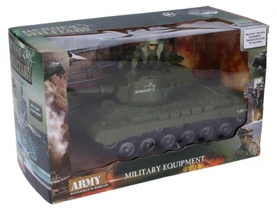 Obrázek produktu pro Tank s vojákem 26 cm